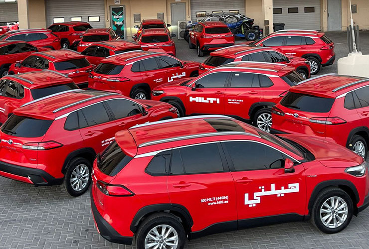 Fleet Branding Abu Dhabi