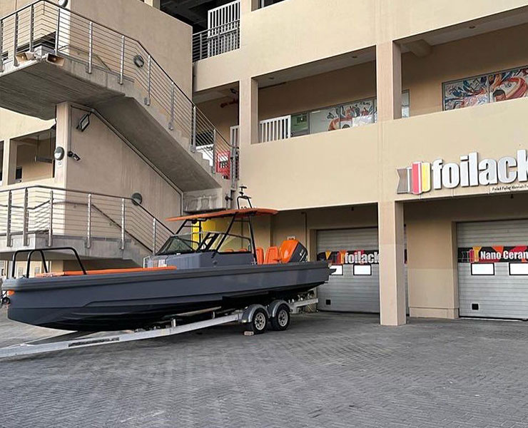 Marine Windows Tinting Abu dhabi