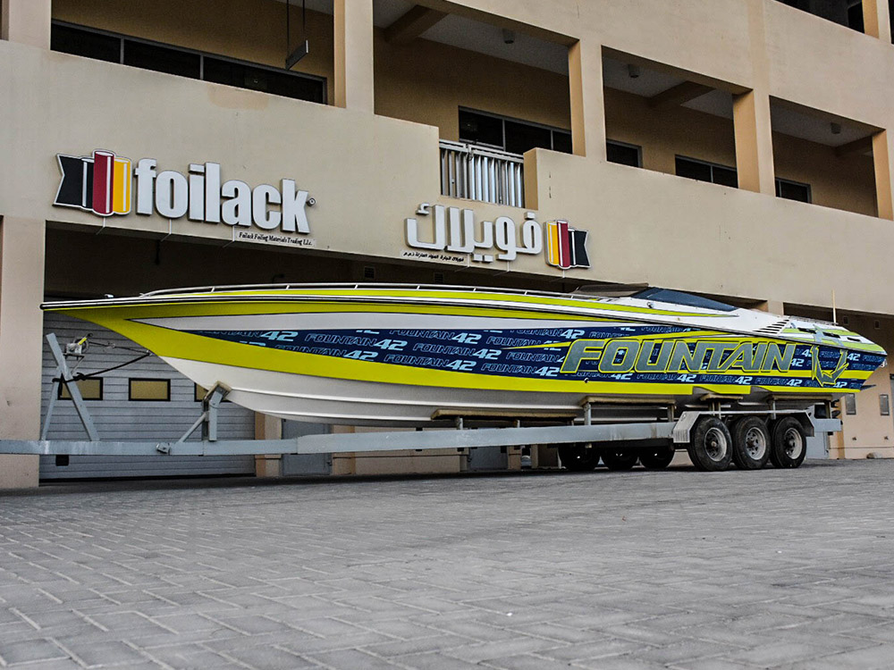 Marine Wraps and Boat Graphics in Abu Dhabi